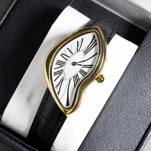 Alien Crash Melt Twist Y2K Watch Kiosk Men'S Fashion Trendy Retro Advanced Instagram Design Niche Design Creative Watches Hot
